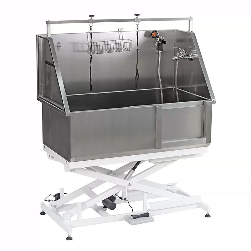 BTS-231E Stainless steel electric lifting grooming tub