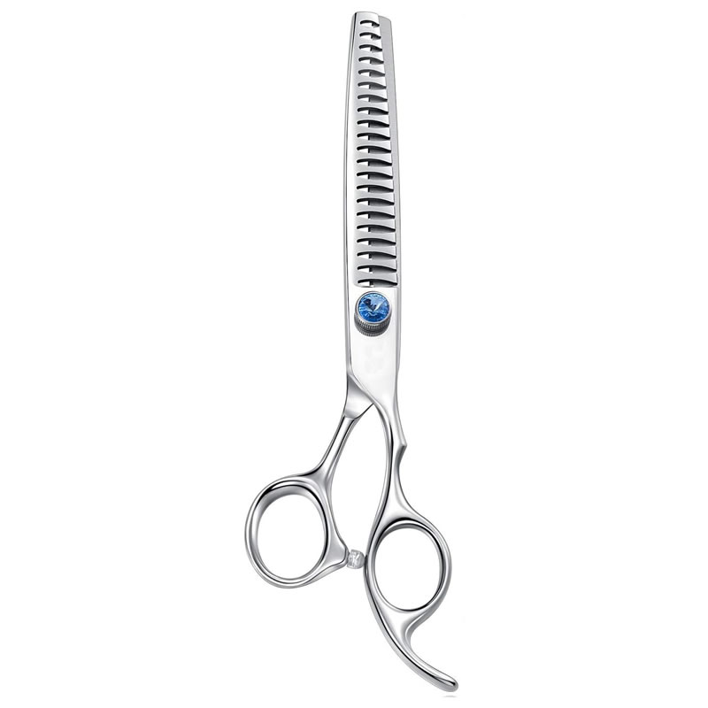 Straight Pet Grooming Chunker Blender Shears JP 440C Steel Factor Wholesale OEM