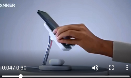 Anker安克 Magsafe磁吸无线充电宝『搭载劲芯微芯片：CV90362A』