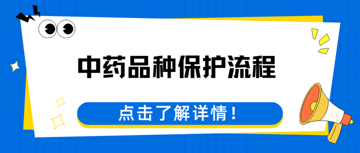 中药品种保护流程介绍