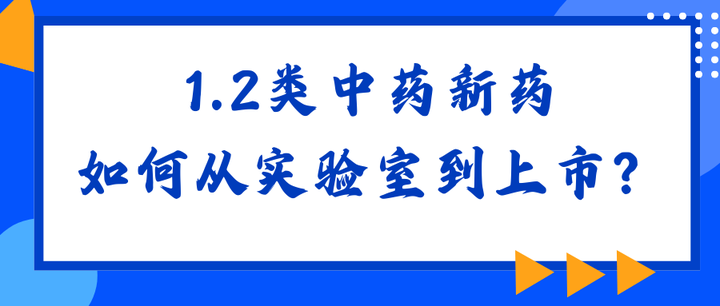 1.2类中药新药如何从实验室到上市？