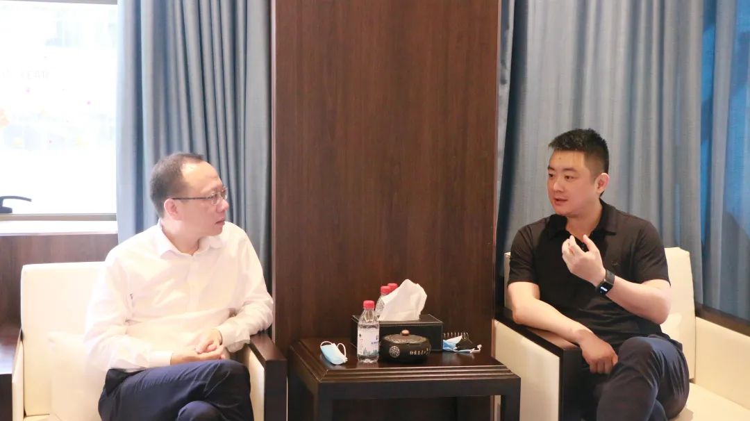 甌海區(qū)政協(xié)主席金衍光一行蒞臨我集團開展“駐企服務(wù)集中大走訪”活動