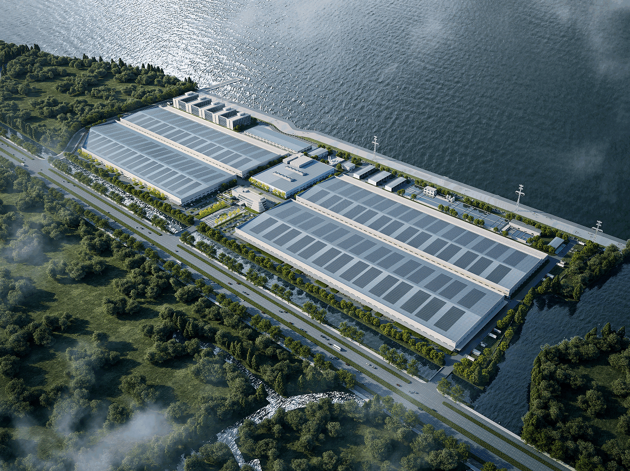 樂(lè)清正泰 8GW 高效 N 型光伏電池、8GW 高效光伏組件生產(chǎn)基地項(xiàng)目（一期）工程一標(biāo)段、二標(biāo)段（在建）