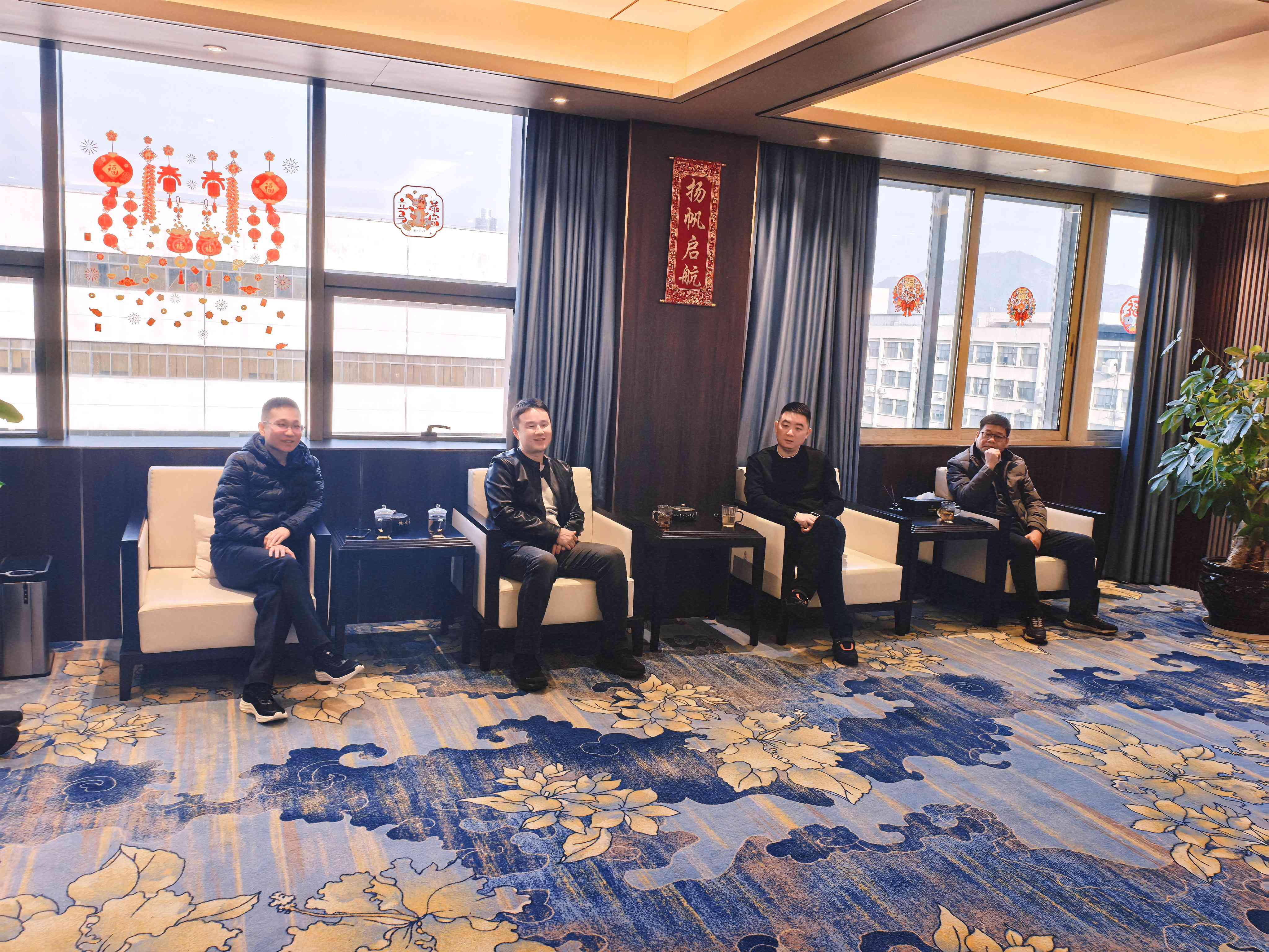 瓯海区科技局、瓯海区科学技术协会领导一行莅临温州城建集团走访慰问 | 共话科创赋能高质量发展