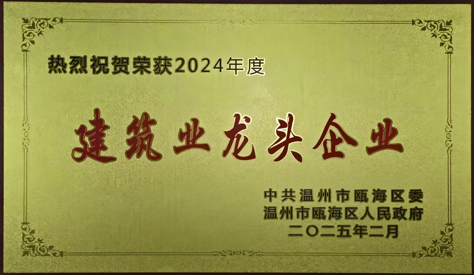 2024建筑業(yè)龍頭企業(yè)