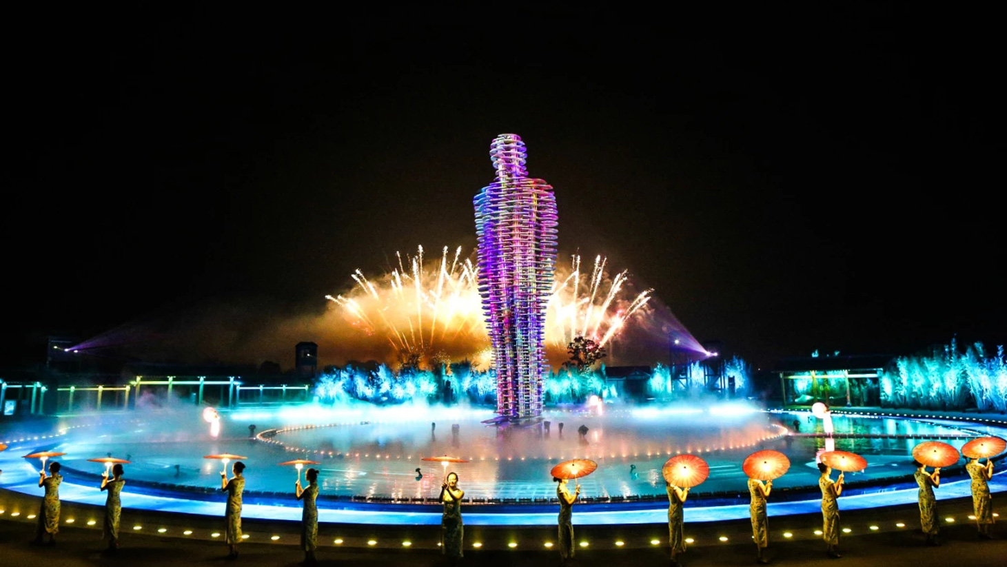 无锡拈花湾-秀.江南 景观雕塑