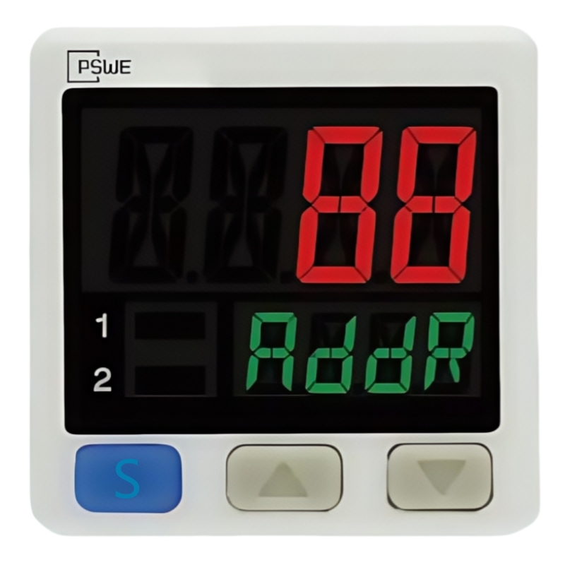 1路开关量+1路RS485通讯数显压力表PV15系列