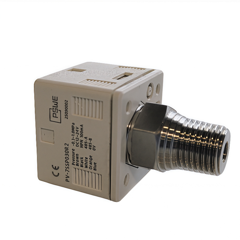 不锈钢2路输出+485数显压力表PV75系列