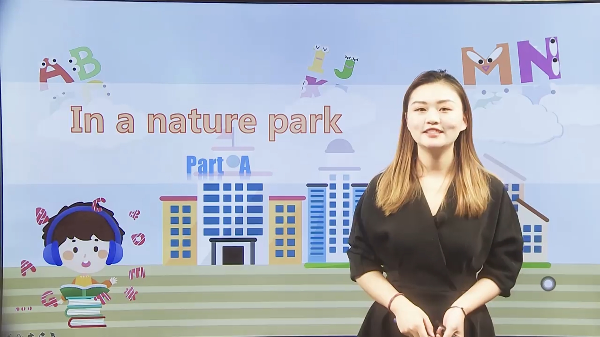 英语五年级-In a nature park