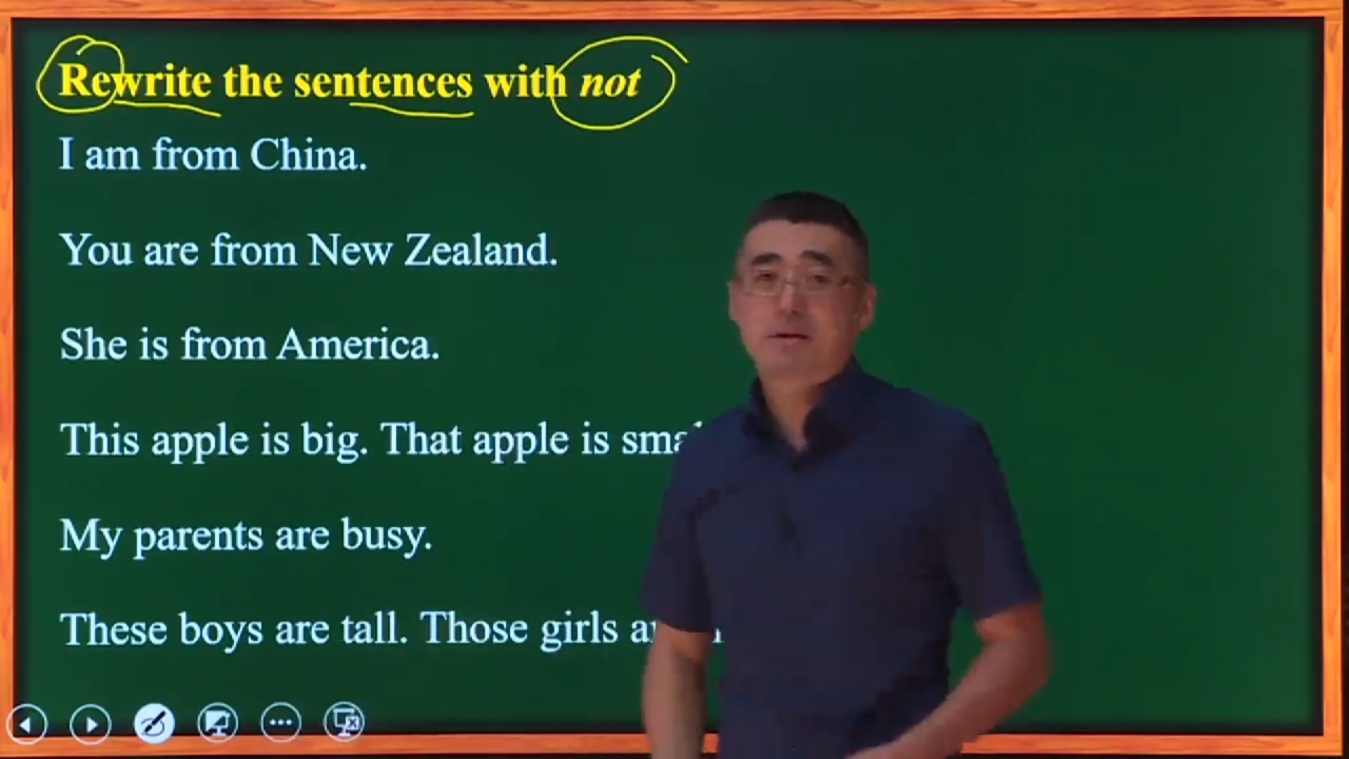 英语专题-朋友和家人-落地检测（3）