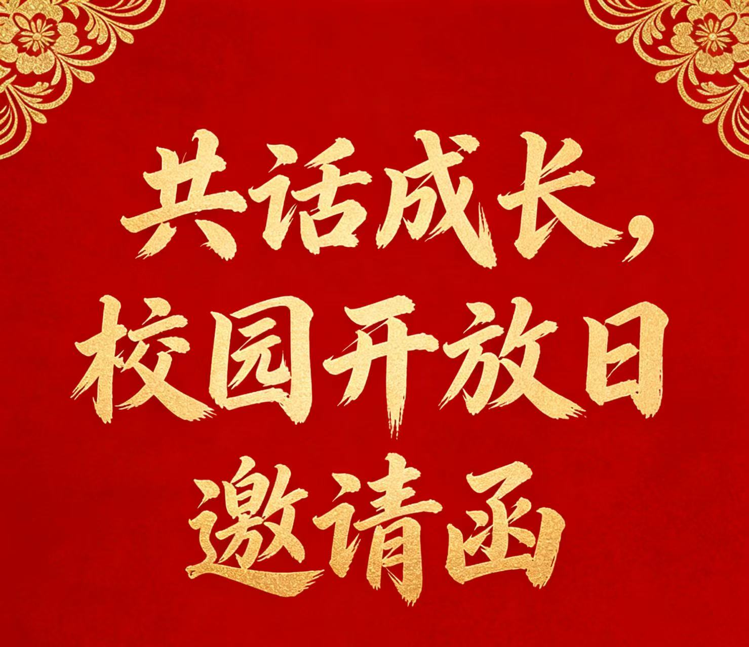 共话成长：启东市科信技工学校校园开放日邀请函