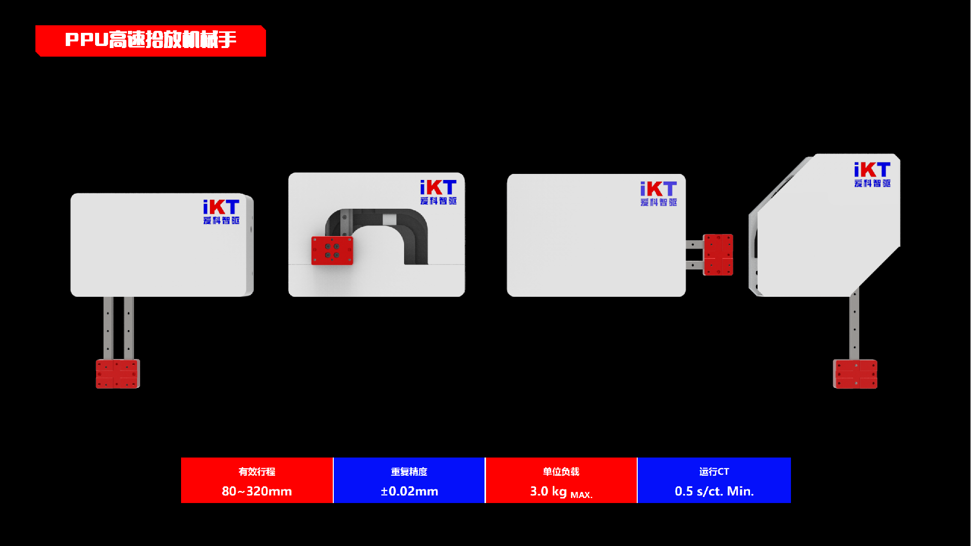 PPU高速拾放机械手产品选型指南