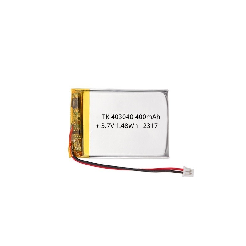 Polymer 403040 3.7V 400mAh Lithium Battery with UL, CB, KC, PSE, CQC, UN Certifications