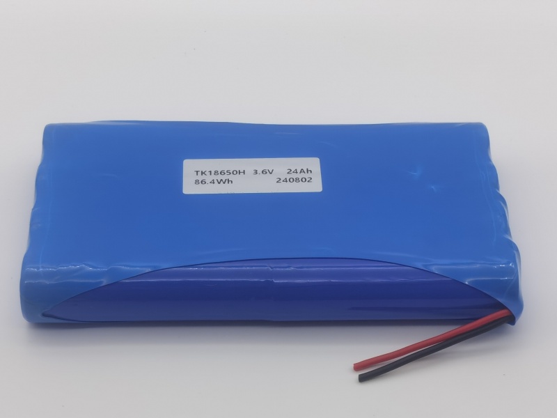 18650H 3.6V 24Ah High-Temperature Smart Surveillance Battery (80°C)