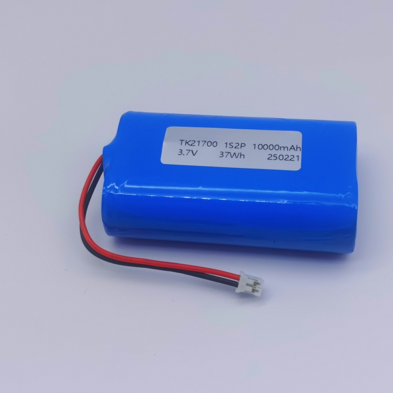 21700 1S2P 3.7V 10000mAh Lithium Battery Pack