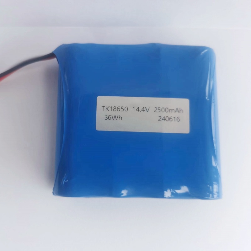 14.4V 2500mAh 18650 4S High-Temperature Lithium Battery (80°C)