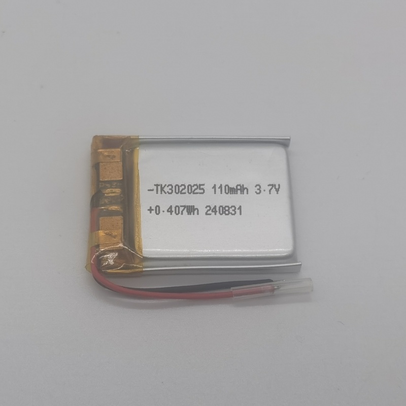 302025 110mAh Li-Polymer Battery