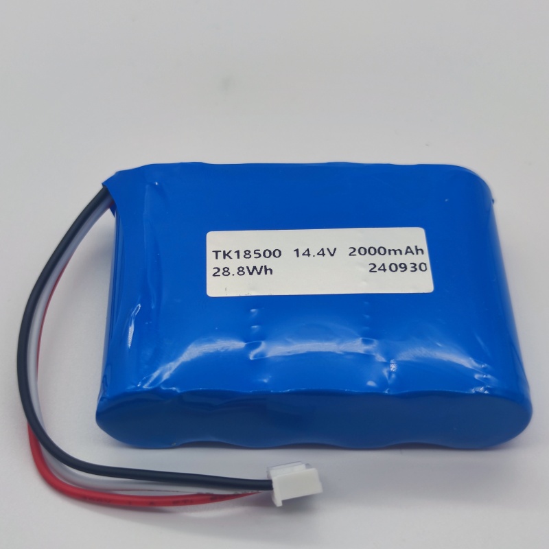 18500 14.4V 2000mAh Lithium Battery Pack for Medical Devices
