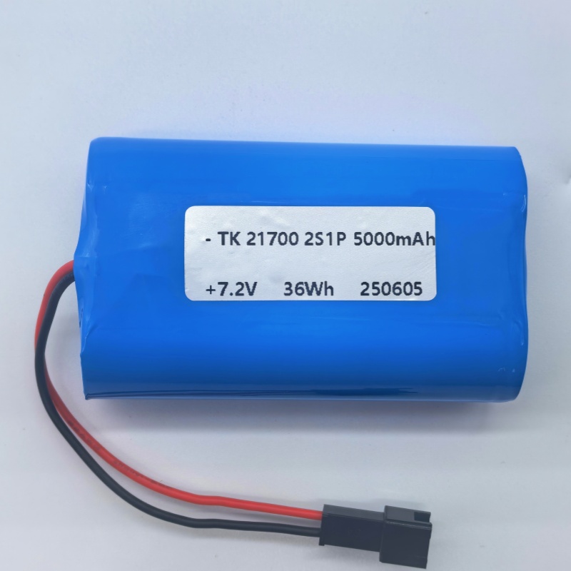 21700 2S1P 7.4V 5000mAh Cylindrical Lithium Battery, Electronic Scale Battery