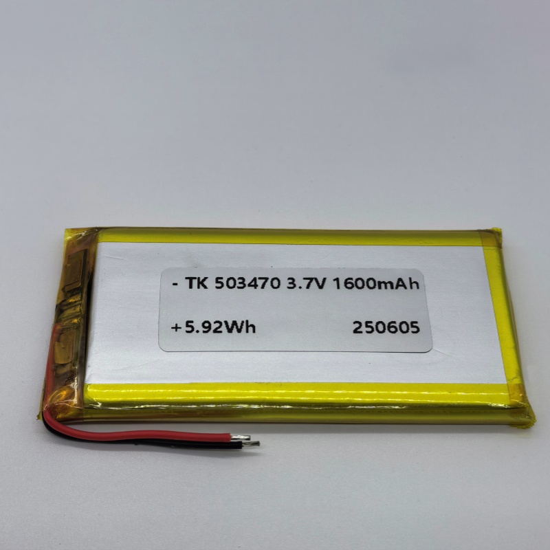 503470 3.7V 1600mAh Li-Polymer Battery for Handheld Devices