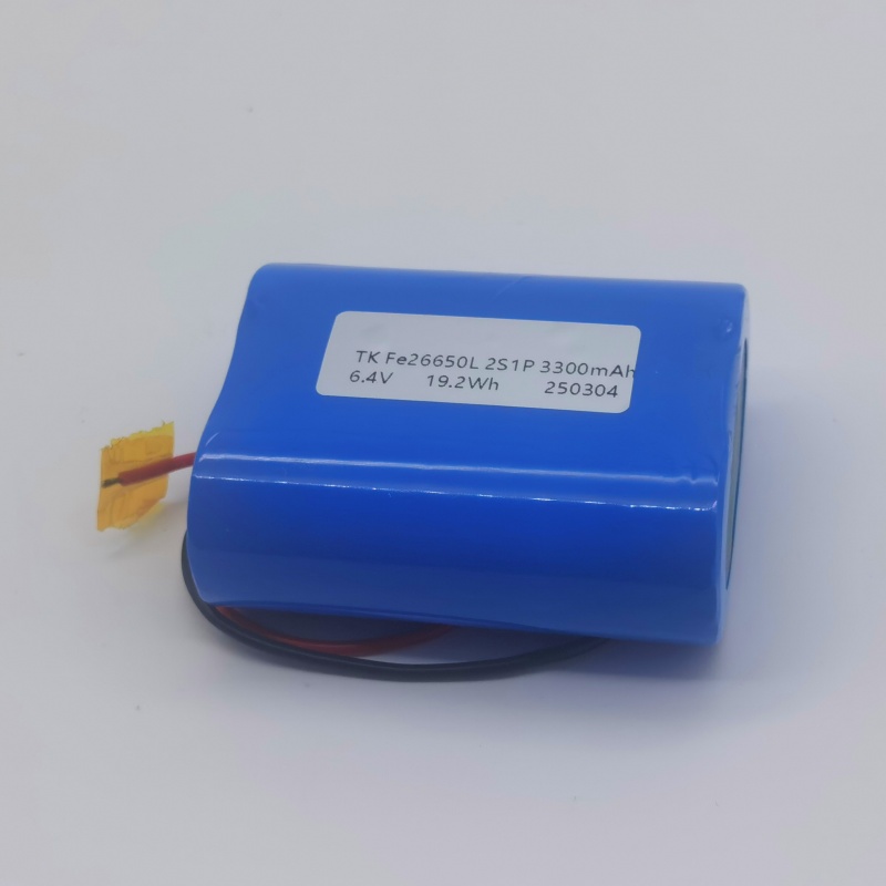 26650L 2S1P 3300mAh Cylindrical Lithium Battery Pack, Low-Temperature Power Supply, -50℃ Discharge Battery