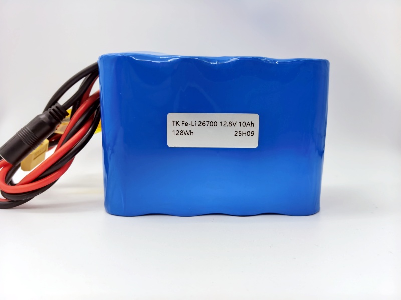 26700 4S2P 12.8V 10Ah LiFePO4 Battery for Solar Street Lights & Intelligent Monitoring, High-Temperature Resistant