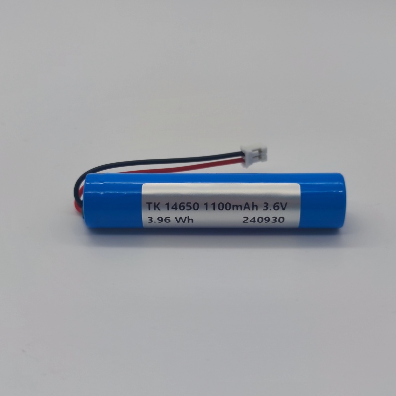 14650 3.6V 1100mAh Special-shaped Cylindrical Lithium Battery, Customizable