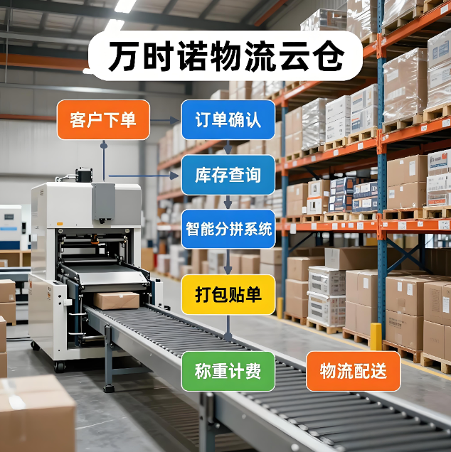 万时诺物流云仓服务流程
