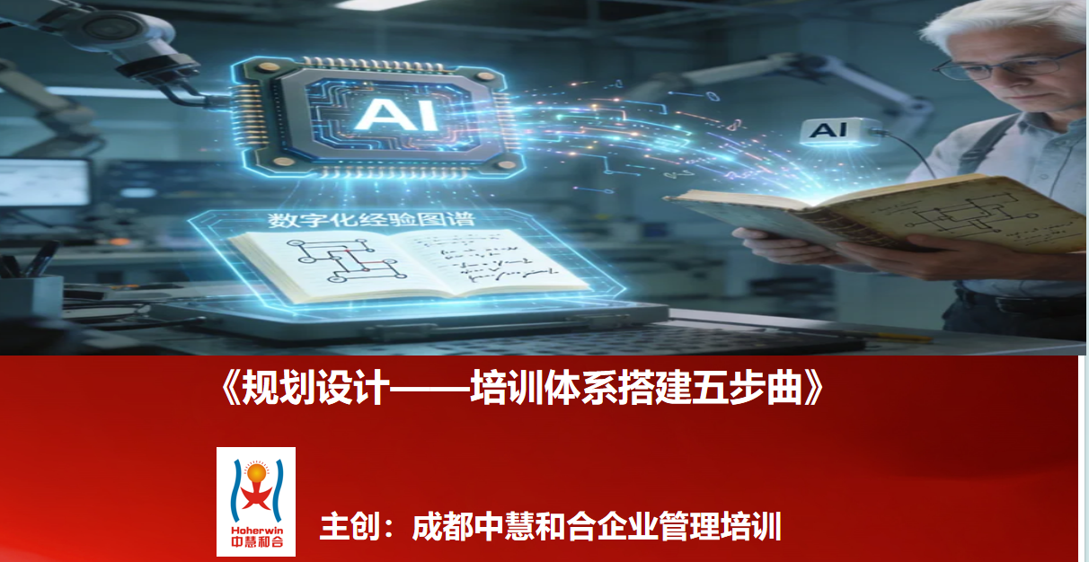 成都中慧和合全新推出《规划设计—培训体系搭建五部曲》课程赋能企业内训师搭建科学培训体系