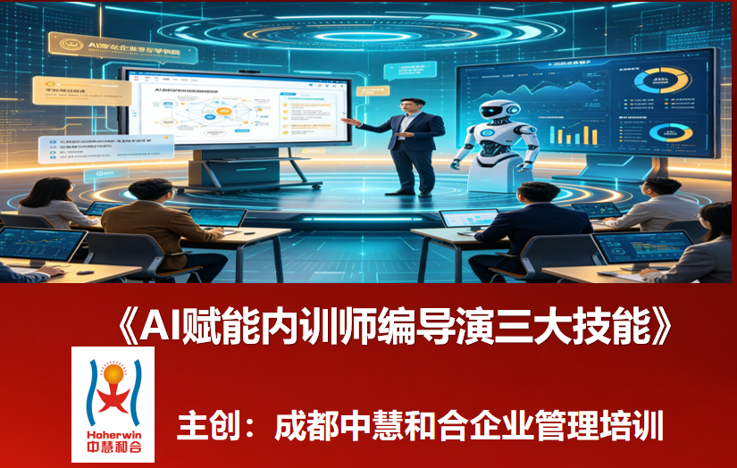 AI赋能内训师编导演三大技能实战培训课程|2026成都乌鲁木齐企业内训师AI课程开发与授课技巧提升