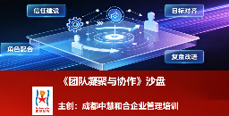 成都中慧和合与乌鲁木齐和合智业联袂推出《团队凝聚与协作沙盘》青年骨干专题培训