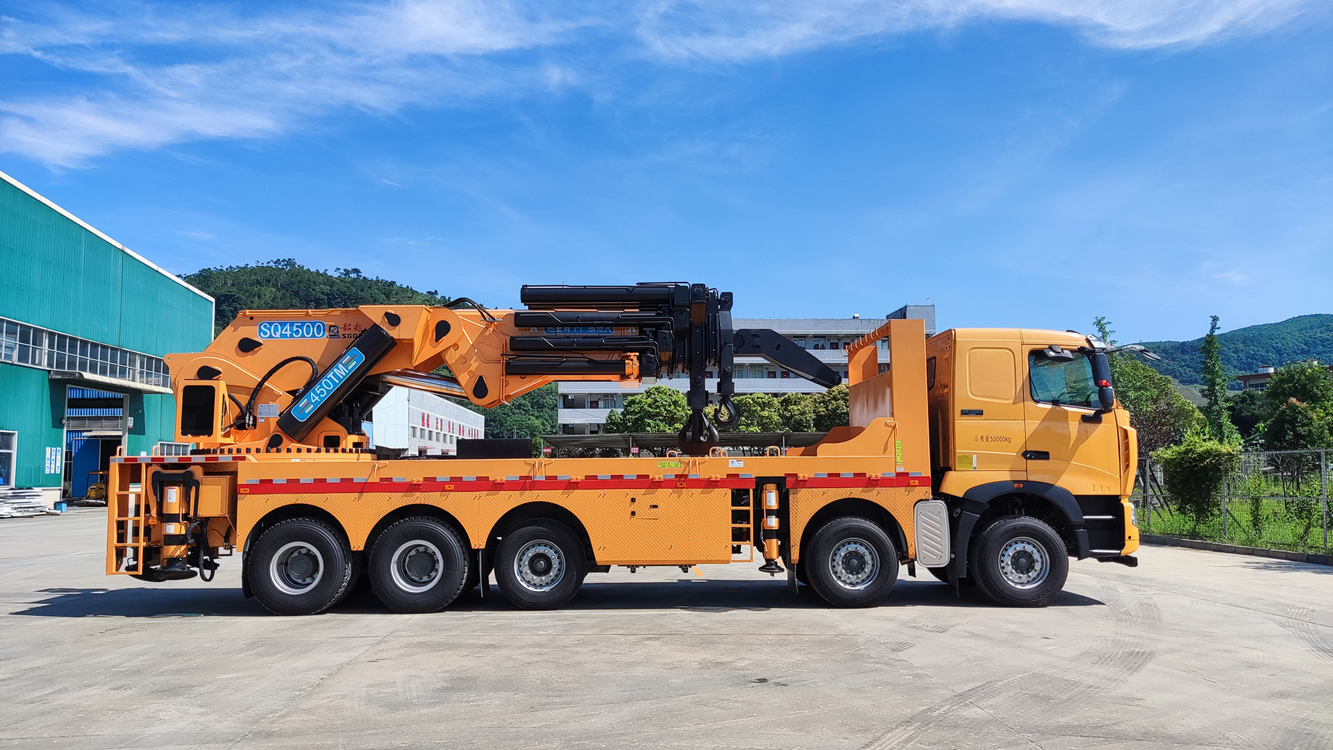 韶起SQ4500-大噸位折臂吊保有量最大的機(jī)型