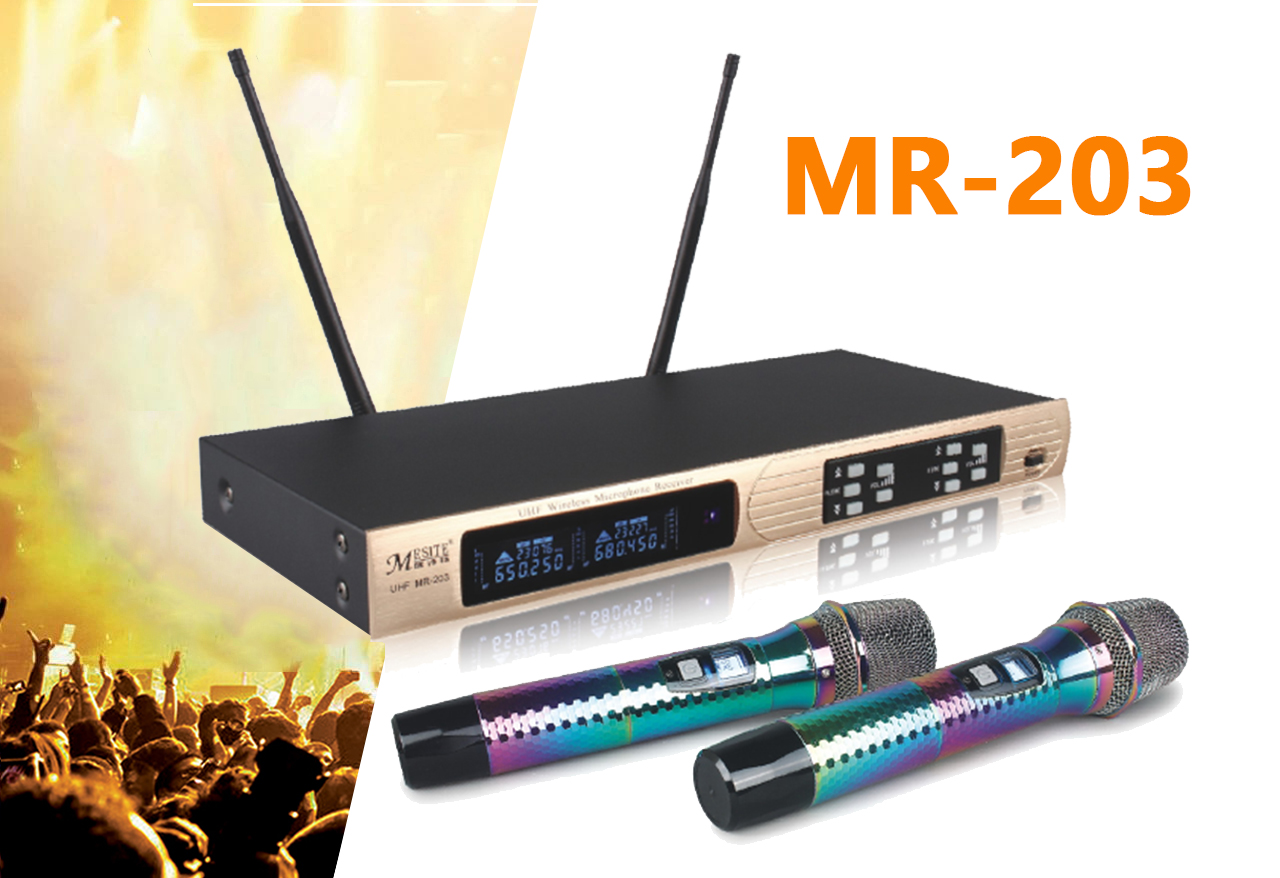 MR-203 U段無線一拖二麥克風(fēng)