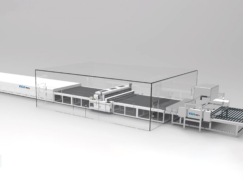 Insulated glass production line