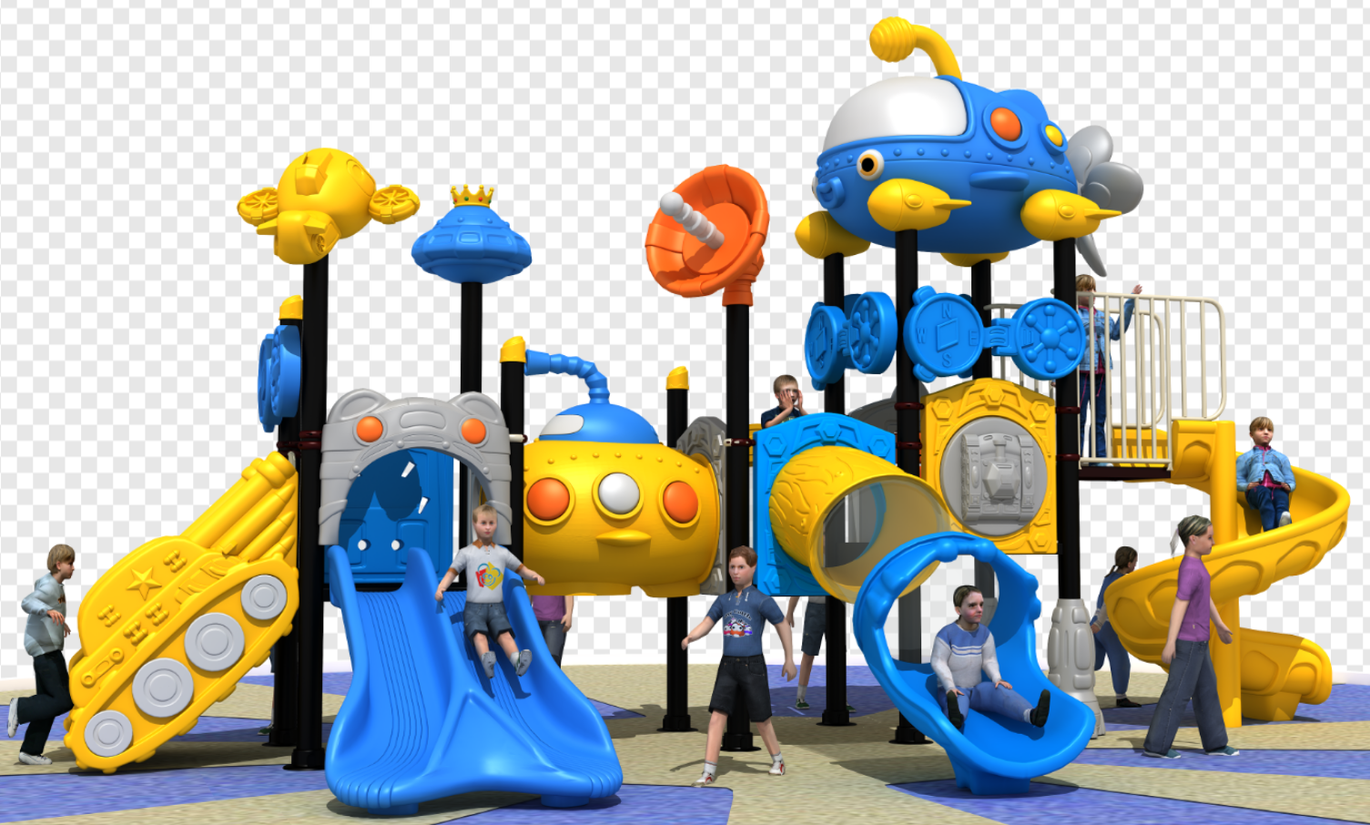 户外滑梯系列G HL230321 780*360*420CM