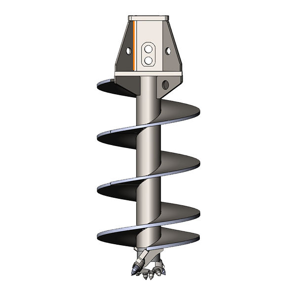 Rock Drilling Auger