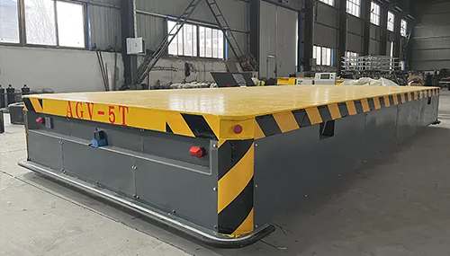 多台AGV电动平车协同作业，咋解决“路径抢道”难题？