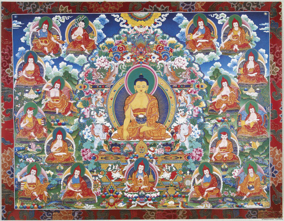 西藏唐卡艺术作品展览1