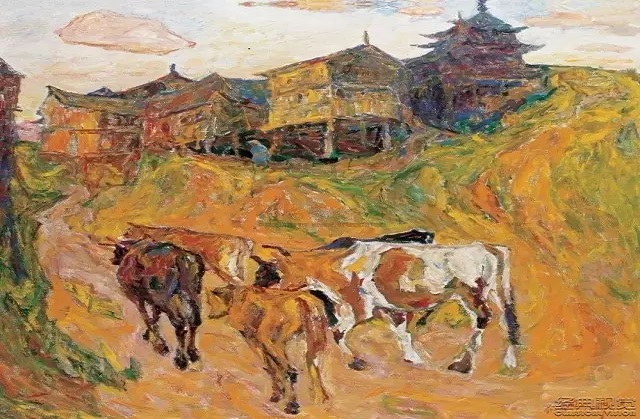 罗尔纯油画艺术-东方的梵高