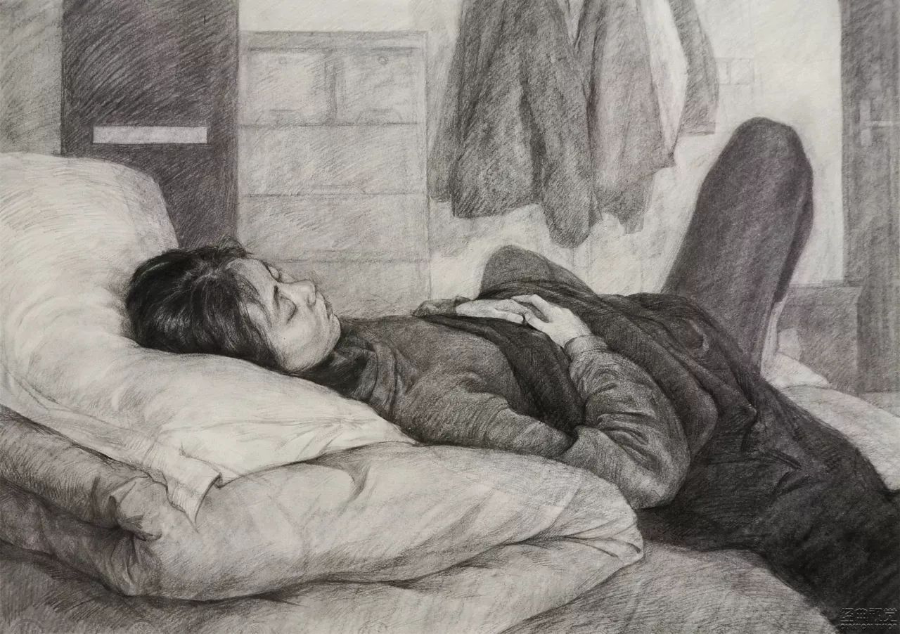 中央美院经典速写高分试卷•作品4回顾