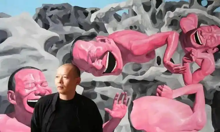 中国当代艺术家-岳敏君