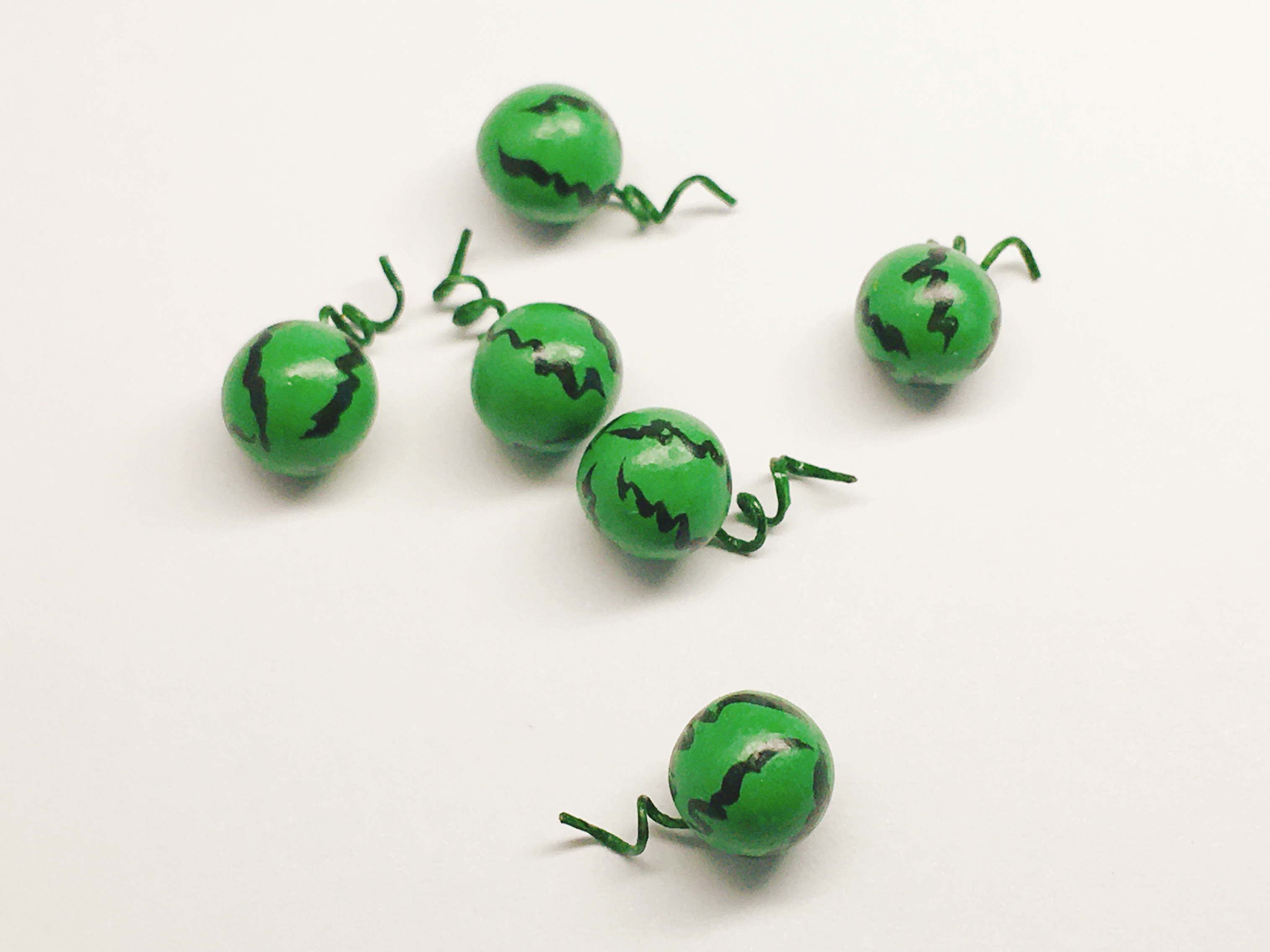 迷你粘土西瓜F-040