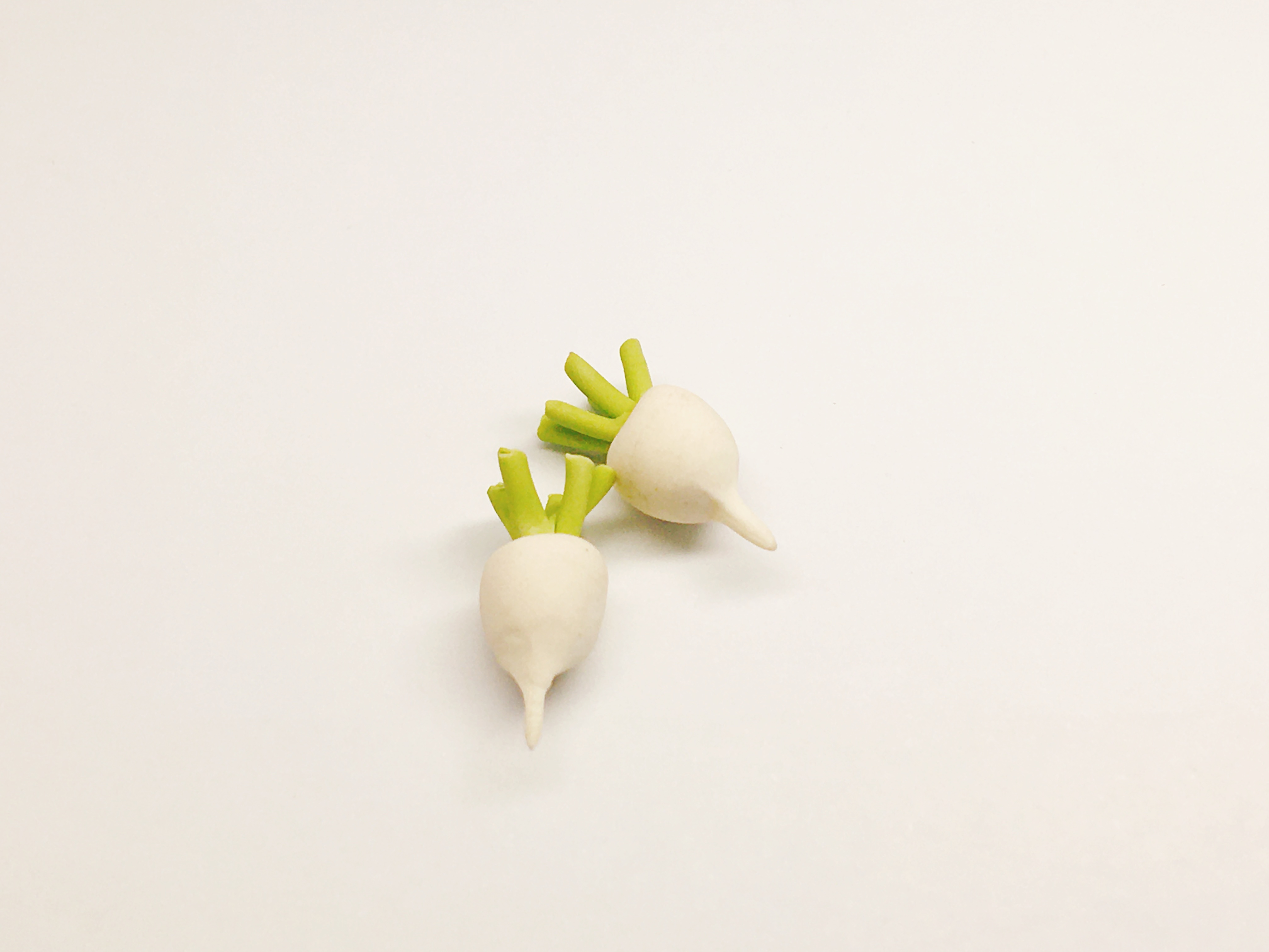 迷你粘土白萝卜F-019