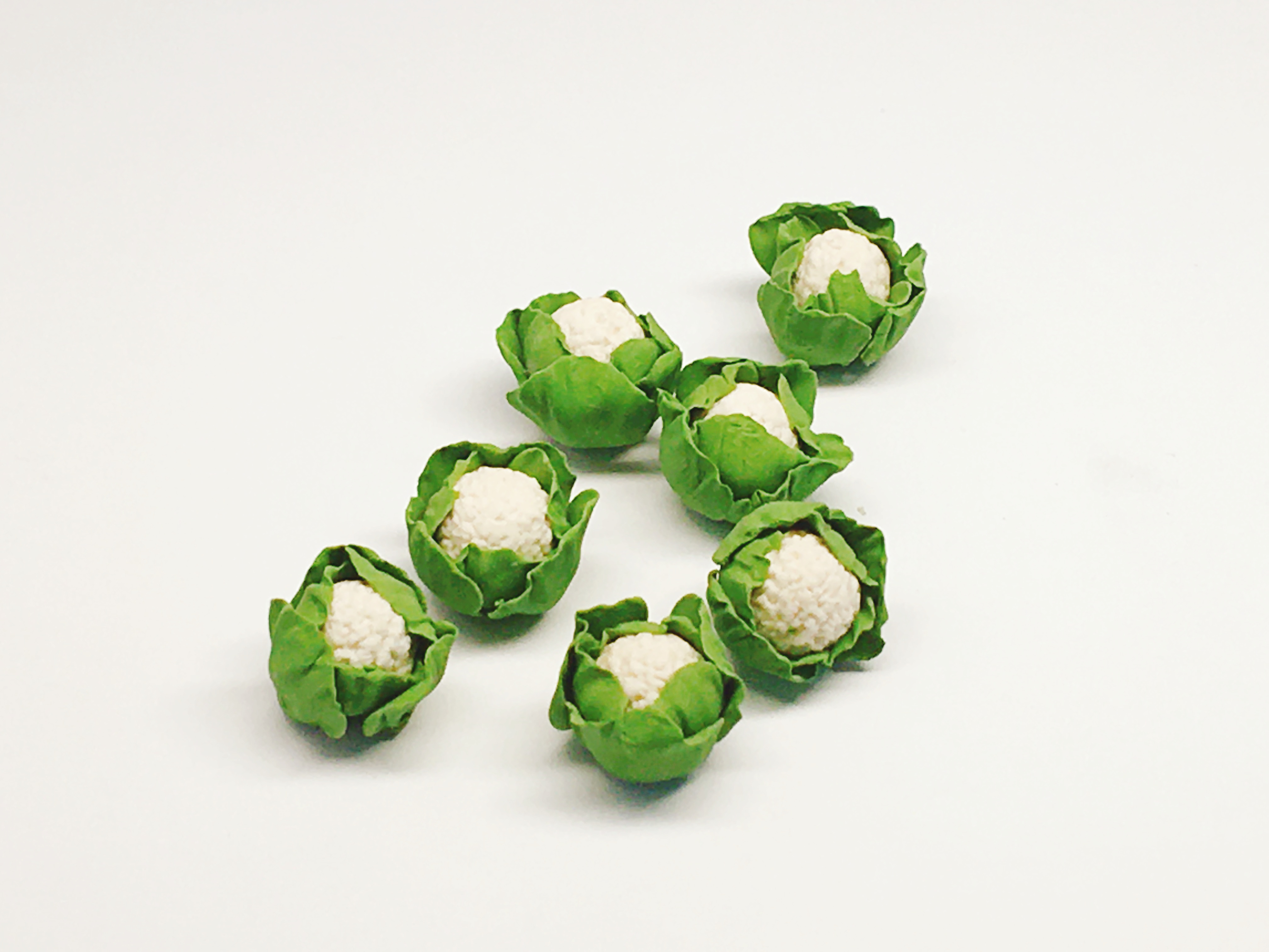 迷你粘土花菜F-004