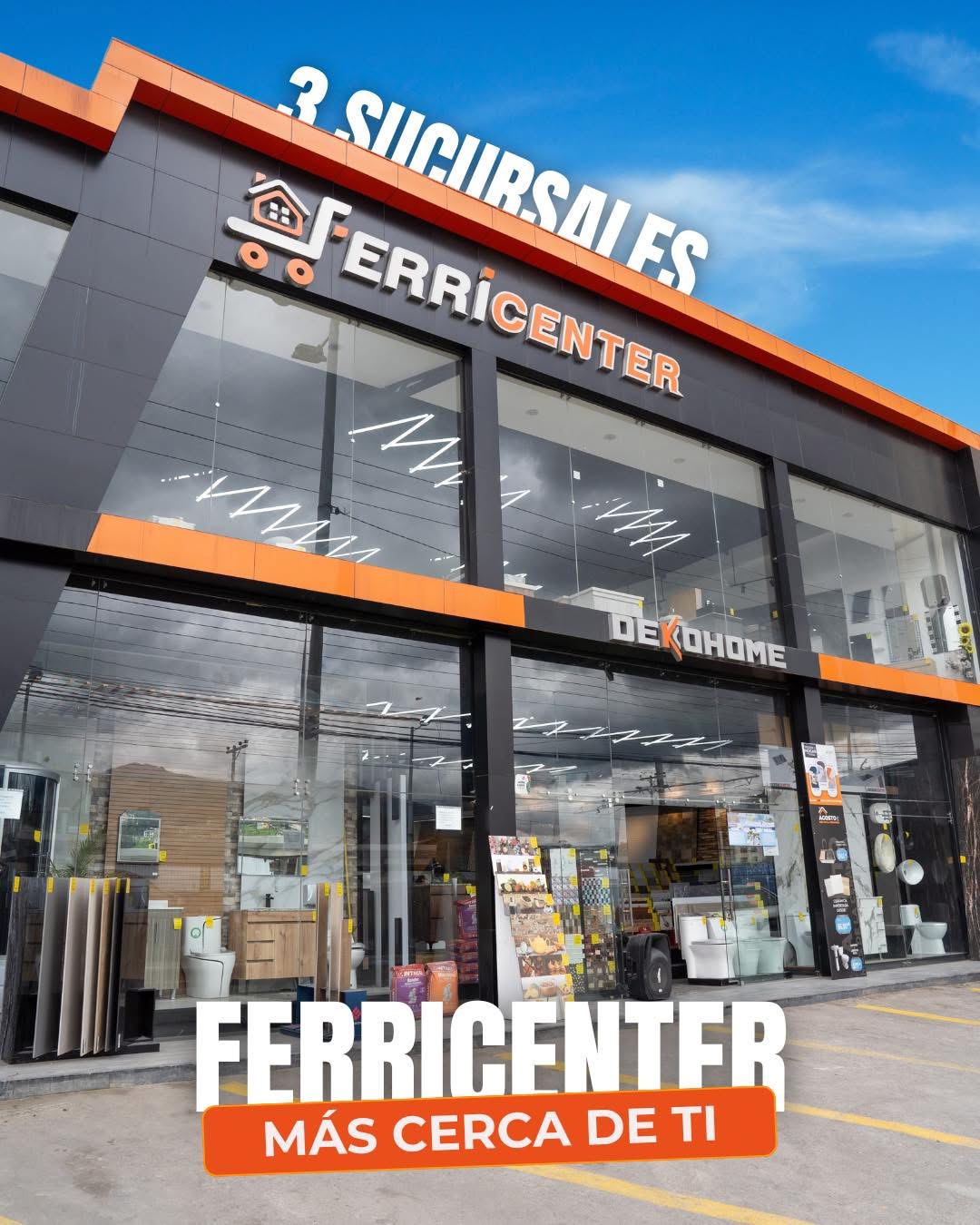 The well-known supermarket Ferriceter in Cuenca, Ecuador