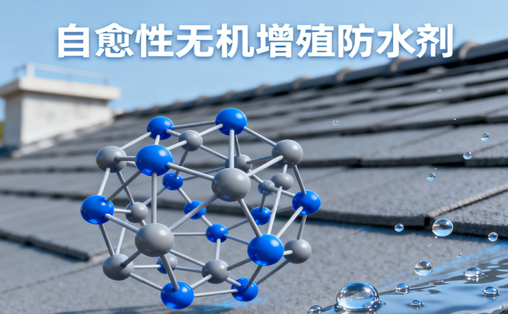 匠云华自愈性无机增殖防水剂为您解决结构防水核心问题