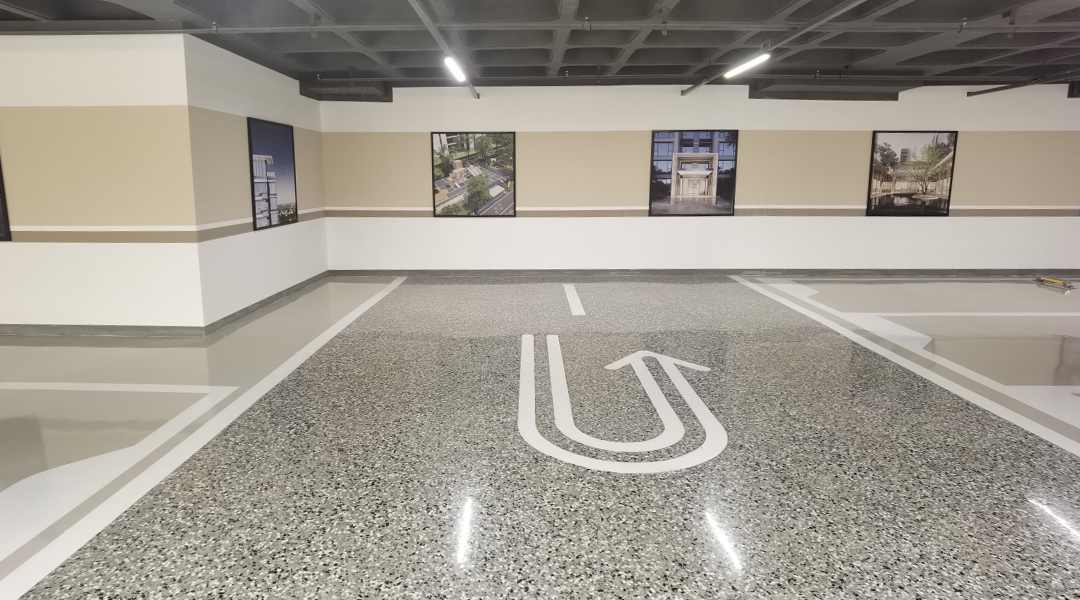 德固宝无机自流平抗裂磨石地坪