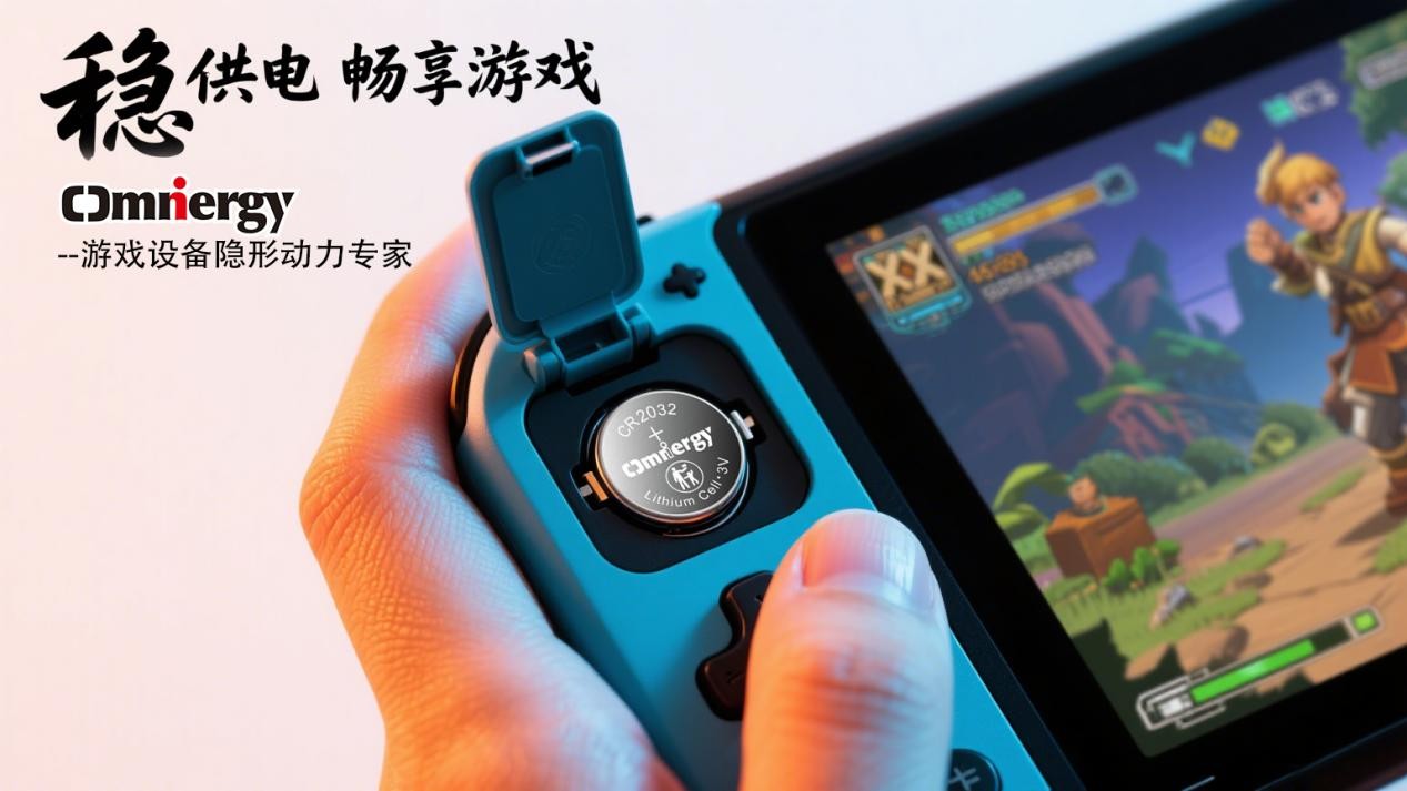 纽扣电池在手持游戏机中的主要用途