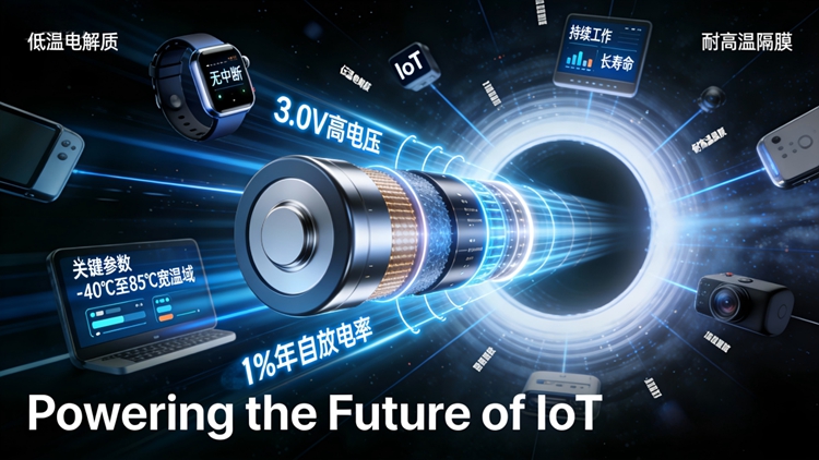 下一代IoT设备的续航“黑洞”：我们正如何用锂锰技术将其填平