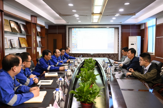 冶金工业规划研究院来衡钢进行业务交流
